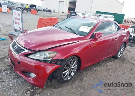 2014 Lexus Is 250C z USA, uszkodzony, nr VIN JTHFF2C24E2530161